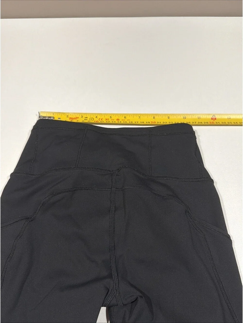 Lululemon Fast Free Black Size 4 Full Length Leggings Pockets Reflective